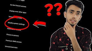 What is Modify System Settings ?? Android Special App Access Permissions Explained in Hindi ||