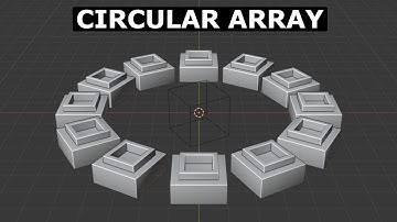 Make Circular Arrays | Blender Tutorial - Beginners