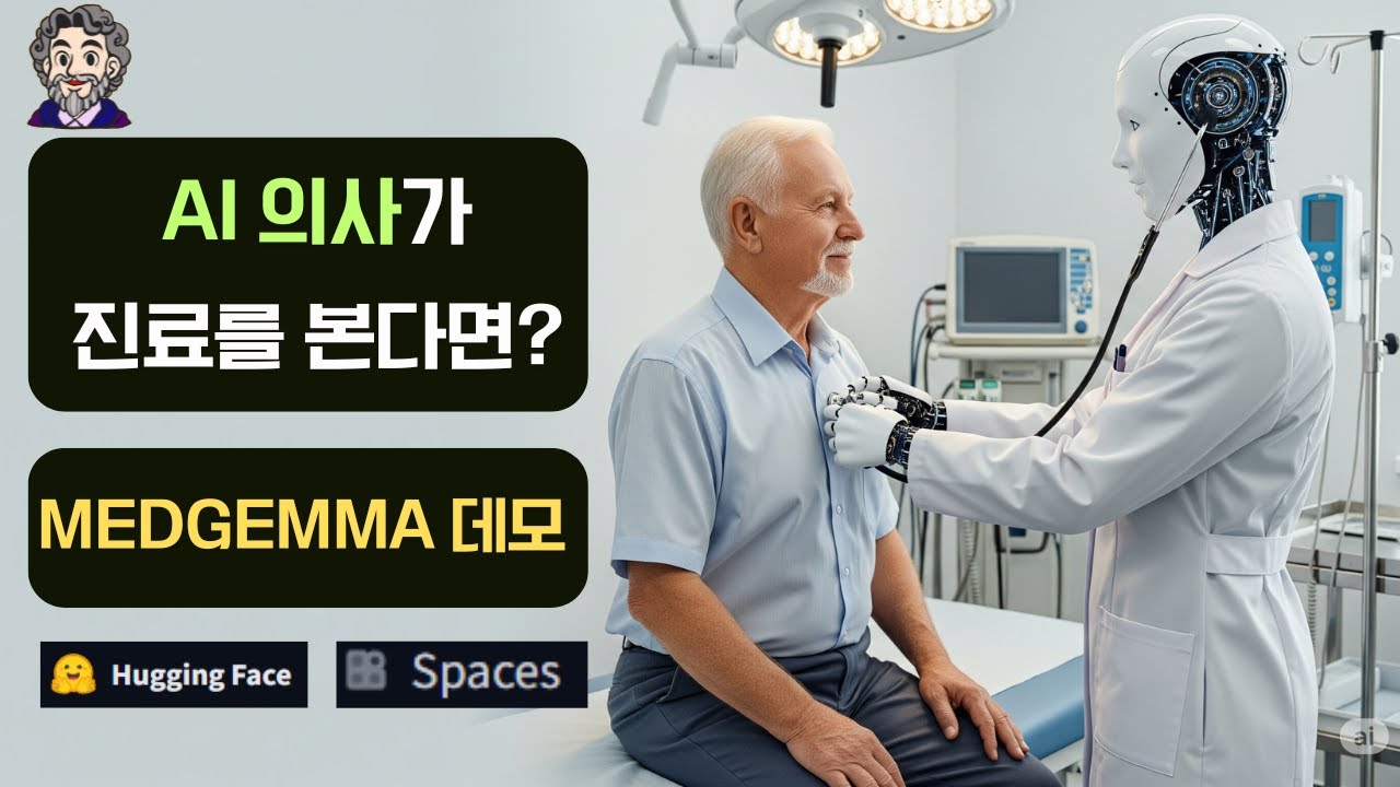 AI 의사가 진료를 본다면, 이런 느낌일 거 같네요... (Medgemma 데모)