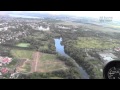 Съёмка С Вертолёта города Серпухов и реки Ока. Helicopter Flight Over City And River