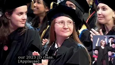 Commencement 2023: Dean James Hackney