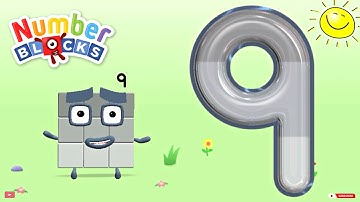 Numberblocks World App | Meet Numberblocks Nine | Number Tracing 9 | Fun Educational Game