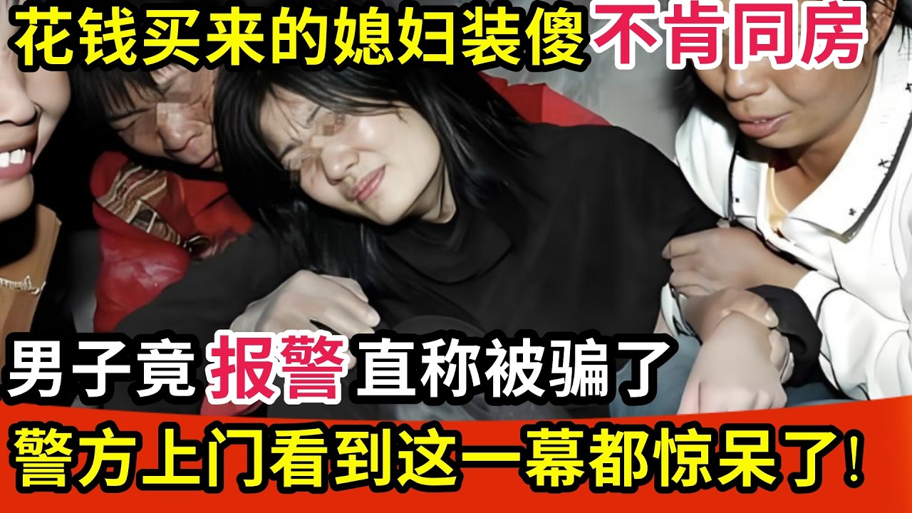 花钱买来的漂亮媳妇装傻不肯同房,男子竟报警直称被骗了,警方上门看到这一幕都惊呆了!