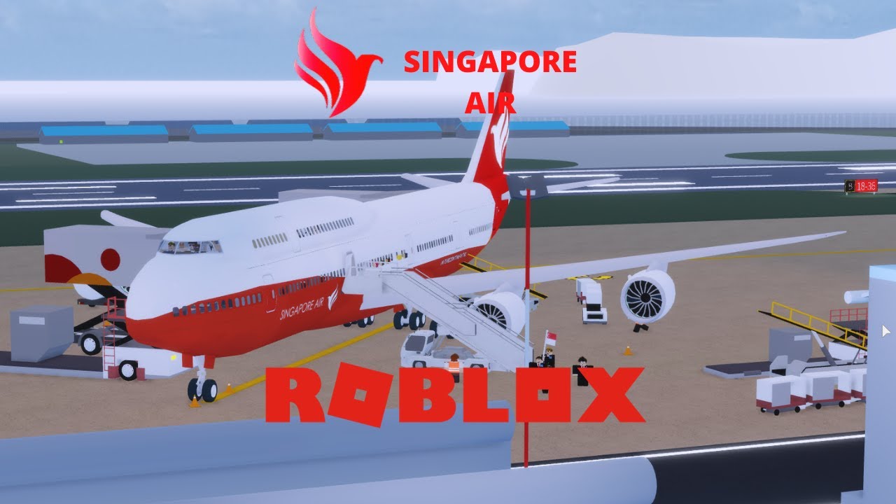 Roblox Singapore Air 747 I8 Review Youtube - roblox singapore airlines