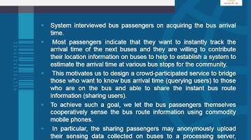 How long to wait Predicting bus arrival time with mobile phone based participatory sensing