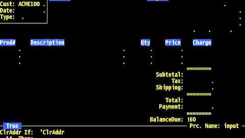 FilePro - Chapter 9 – Files/Processing/Design – Debugging