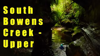 South Bowens Creek - Upper - Bells Line - Blue Mountains Canyoning - 4K