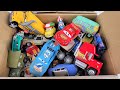 箱いっぱいの『カーズミニカー（マテル社）』を見ていきます。Review Box Full Of minicar Cars, Mattel Toys.