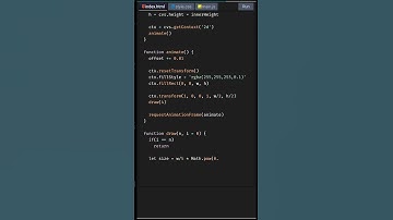 Create Rectangle Animation with HTML Canvas | HTML5 Canvas Tutorial #shorts #coding #JavaScript
