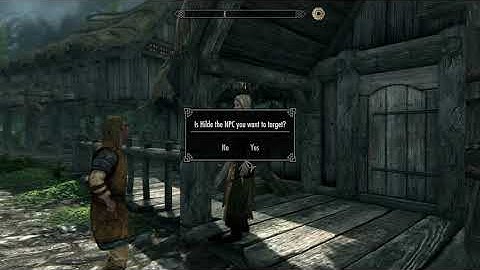 [Skyrim Special Edition] Debug Menu (Xbox): NPC targeting system test 2 + kill command