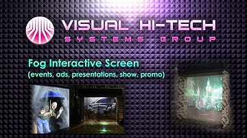 VHTSG - Fog Interactive Screen 2017  // AV solutions