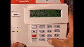 Honeywell Alarm System Update Time And Date