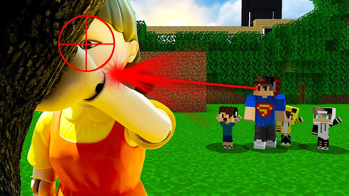 ماين كرافت لكن انقاذ المدينة من دمية لعبة الحبار 😱😨 #فلم_ماين_كرافت