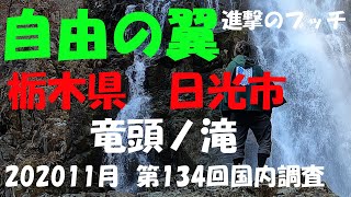 【進撃のブッチ】【竜頭ノ滝】【栃木県　日光市】【第134回国内調査202011】【1080ｐ60HD] 【Japan waterfall]】