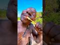 Finally! Chaaba brushes his teeth after a long time! 🪥😲😆 | African Village Raw