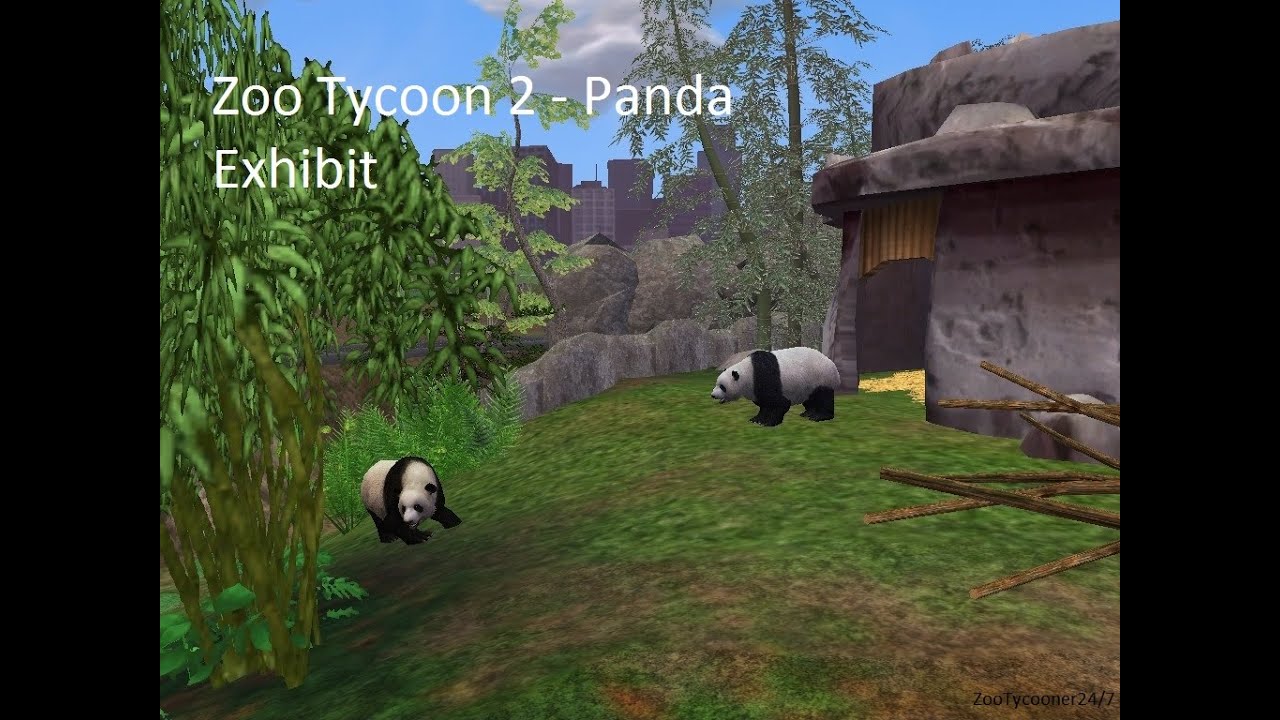 Zoo Tycoon 2 Panda Exhibit YouTube