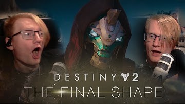 "Is that Nathan Fillion?!" - The Final Shape Destiny 2 Trailer Reaction