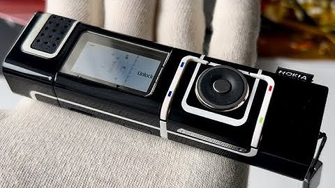 Nokia 7280 – The phone from THE FUTURE, Made in 2005!