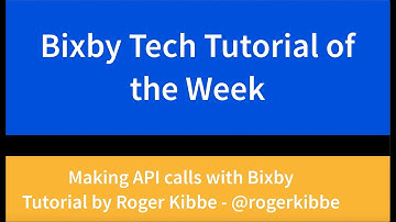 API calls with Bixby