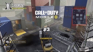 Call of Duty: Mobile - Free For All with Shipment Map Gameplay! (PART 3) | Milton37LiveCODM