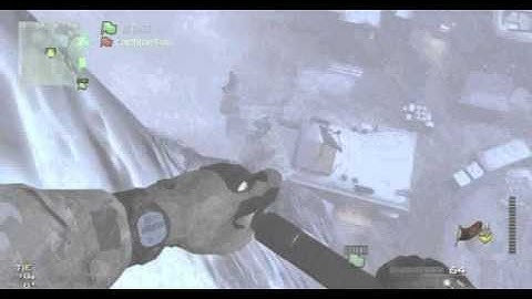 Mw3 Out Of Map Glitch on Outpost! (Flying Glitch)