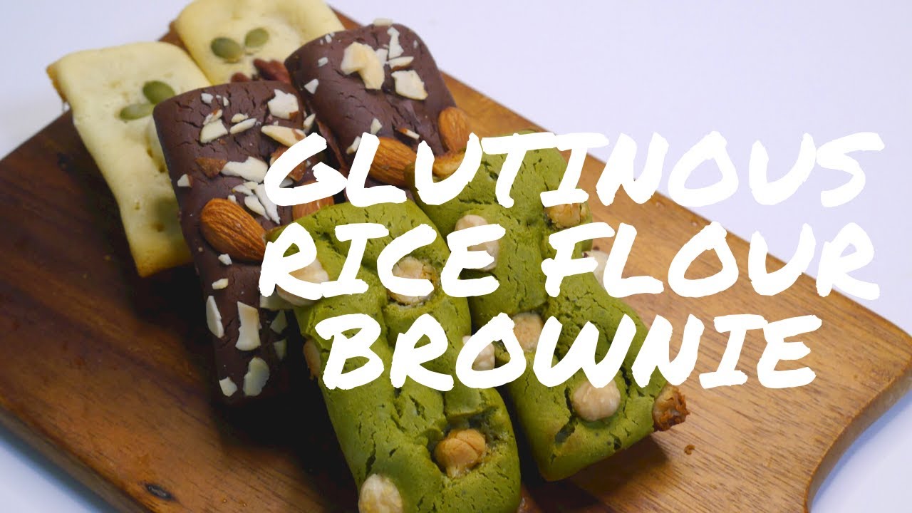 (ENG) 이거 먹고 수능 대박! 쫀득하고 고소한 찹쌀브라우니 만들기! How to make Glutinous Rice