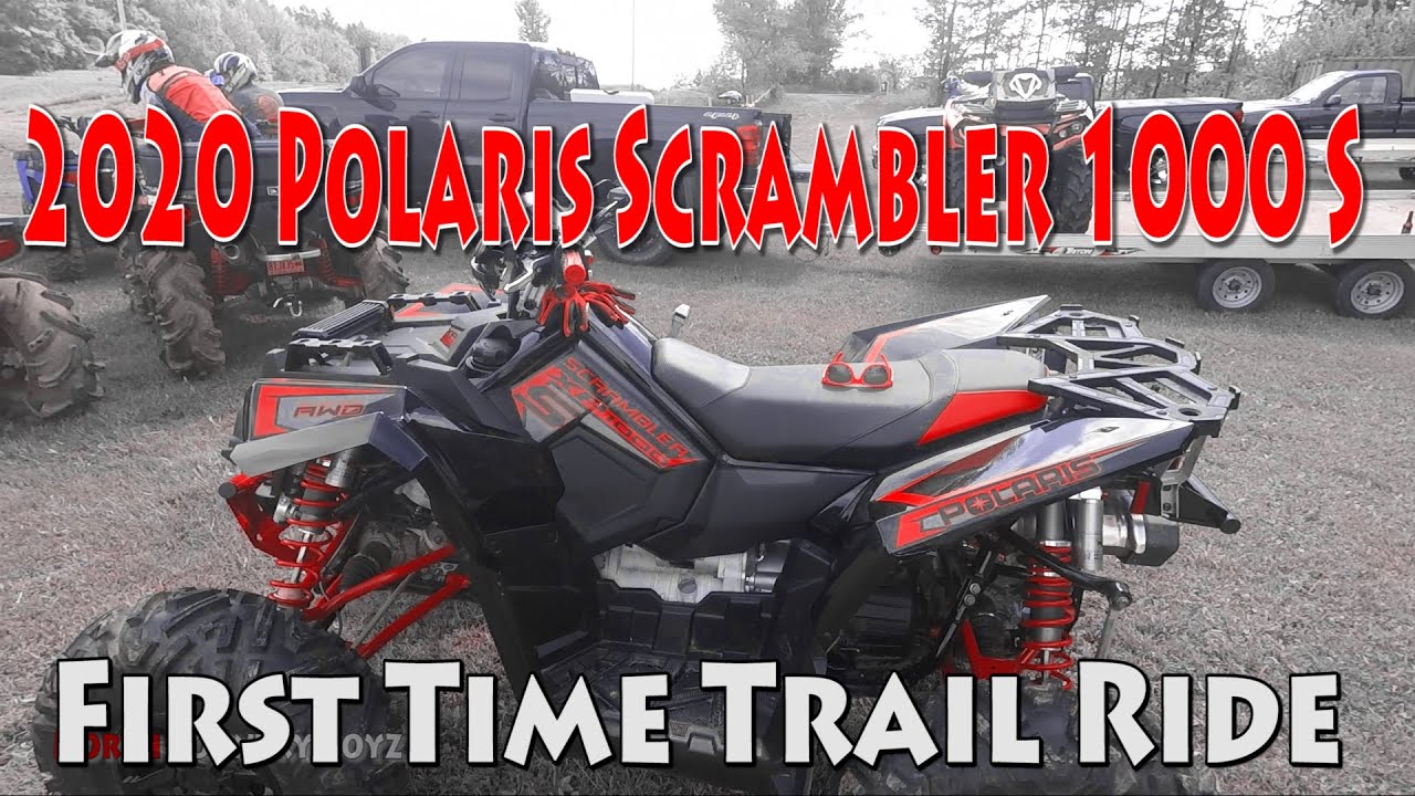 Best Polaris ATV Ever Built?! Quite Possibly! First Ride On My 2020 Polaris Scrambler 1000 S 🤘