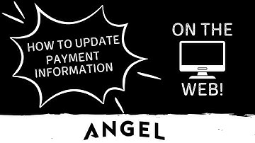 How To Update Payment Information (Web)