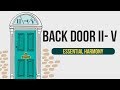 Essential Harmony &#39;The Back Door II V&#39; progression tutorial