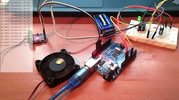 Arduino NTC ısı sensörü ve motor sürücü kullanarak fan çalıştırmak