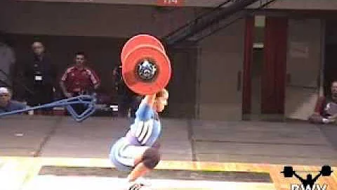 Cara Heads American Record 127.5kg Clean and Jerk