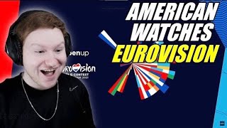 American Reacts to the First 11 Eurovision 2021 Finals Performancss