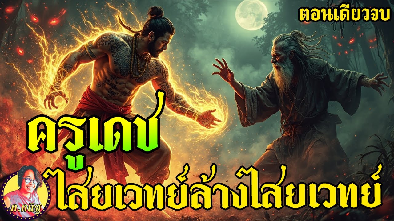 ครูเดชไสยเวทย์ล้างไสยเวทย์ อาคมไม่อาจต้านอาคม ชีวิตต้องแลกด้วยชีวิต ยาวๆตอนเดียวจบ