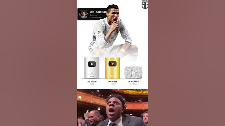 Cristiano Ronaldo's channel has broken all the YouTube records! 😱😱 #ronaldo #cr7 #youtube
