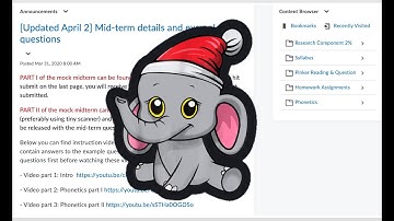 Mock midterm Video 6 - Part II Syntax