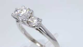 1.49CT Round Brilliant LEO Diamond Engagement Ring IGI Cert/Appr $10K $3495