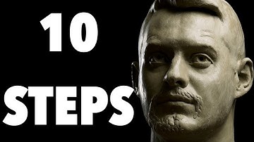 10 Steps To Portrait Sculpture