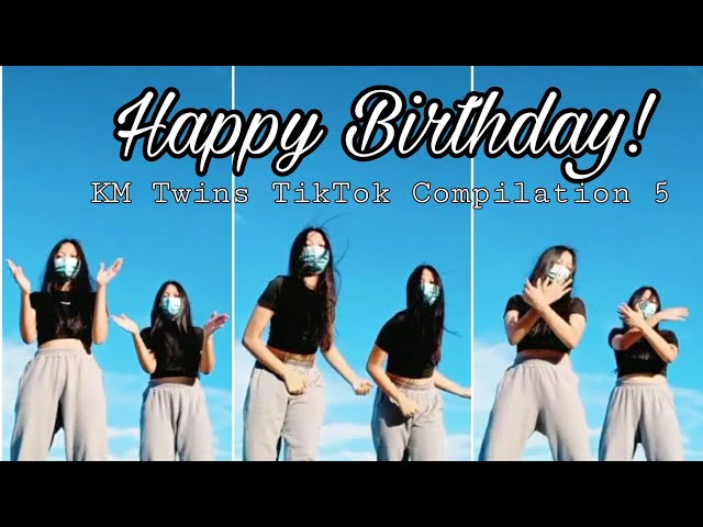 KM TWINS TIKTOK COMPILATION 5 | KM Twins' Birthday! class=