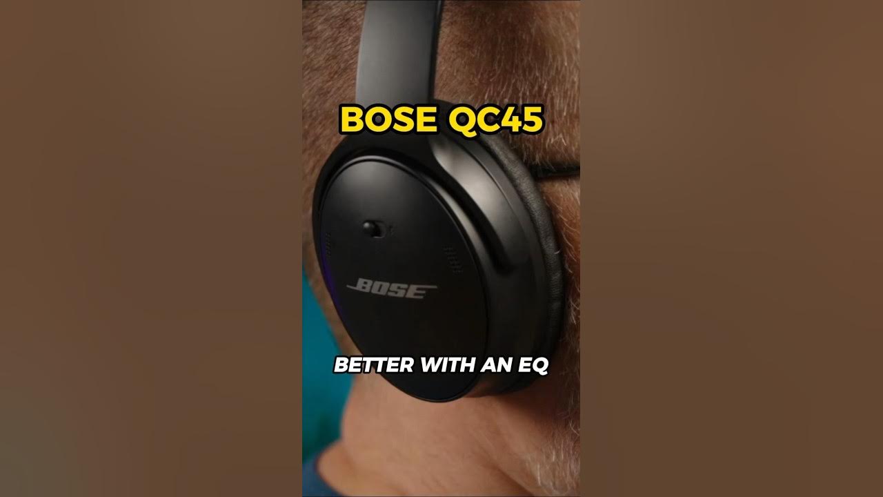 🎧 Make your BOSE QC45 sound BETTER. #Bose #BoseQC45 #wirelessheadphones 