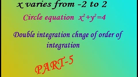 VTU Engineering Maths 1 Change the order of integration good & best example(PART-5)