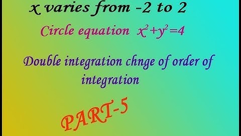 VTU Engineering Maths 1 Change the order of integration good & best example(PART-5)