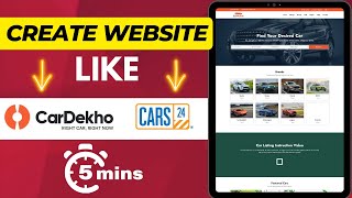 Build website for Buy & Sell Used Cars Online like CarTrade , CARS24, Droom, cardekho screenshot 5