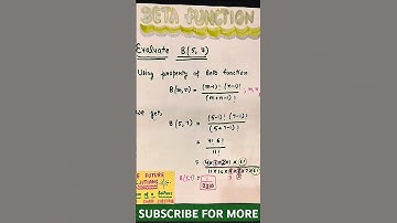 Beta Function | Evaluate Beta Function | #betafunction #maths #iitjeemaths