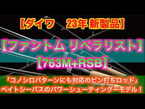 ダイワ ファントム リベラリスト 763M+RSB 23年モデル - 釣具の