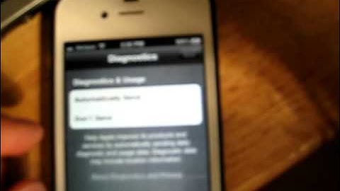 iOS 5 on iPhone 4 short demo