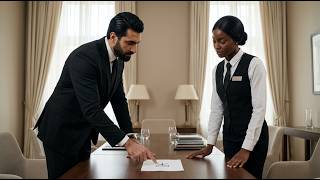 A Sheikh Billionaire Spoke In Code To Test Her — Waitress Replies Instantly And Saves His Fortune