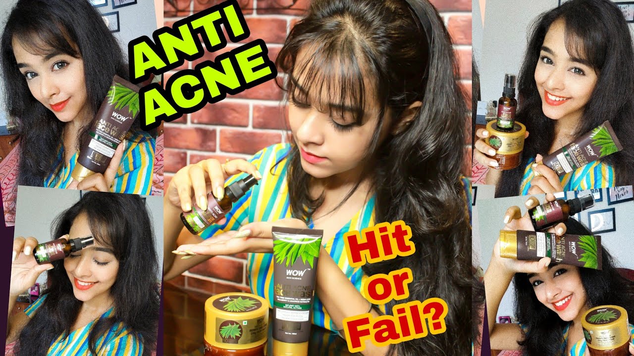 WOW ANTI ACNE PRODUCTS REVIEW WOW Face Wash, Face Mask, and Face