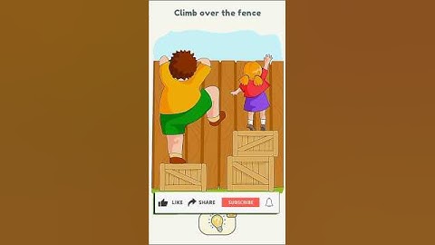 DOP 2 Climb over the fence (Walkthrough + Tips) #shorts #game #dop2 #gaming