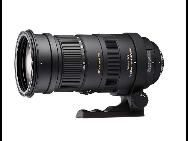 Review Sigma 50-500 mm telephoto F4-6.3 APO DG HSM - YouTube