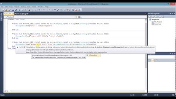 Visual Basic 2010 Tutorial-3 | Messageboxes in urdu/hindi